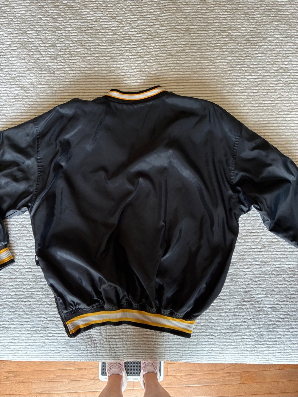 Vintage 90’s Pittsburgh Steelers NFL Sz, M, Black Pullover, Starter Jacket - Picture 2 of 13